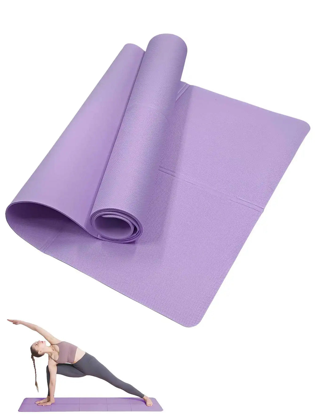 Exercice de pilates sur le tapis de fitness