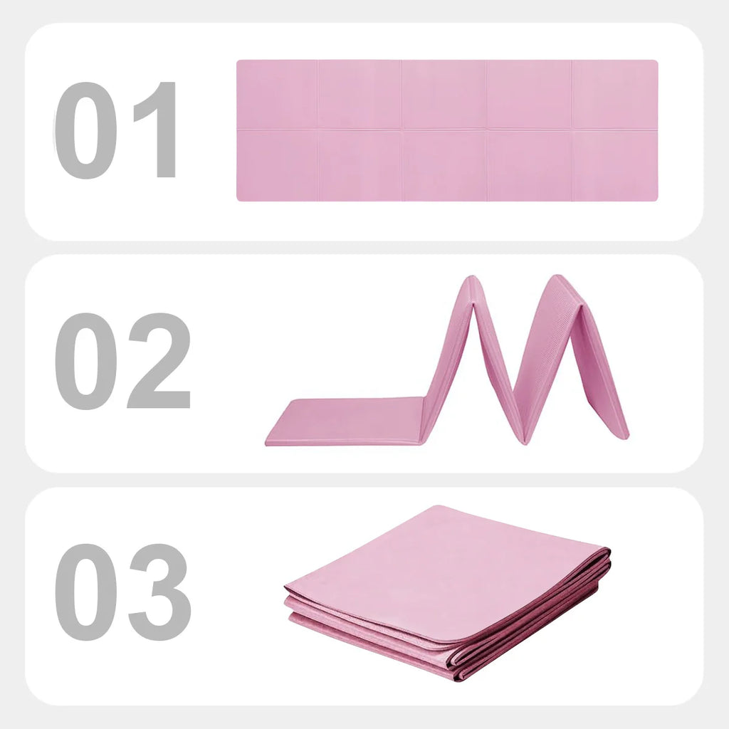 Détail de la surface antidérapante double face du tapis