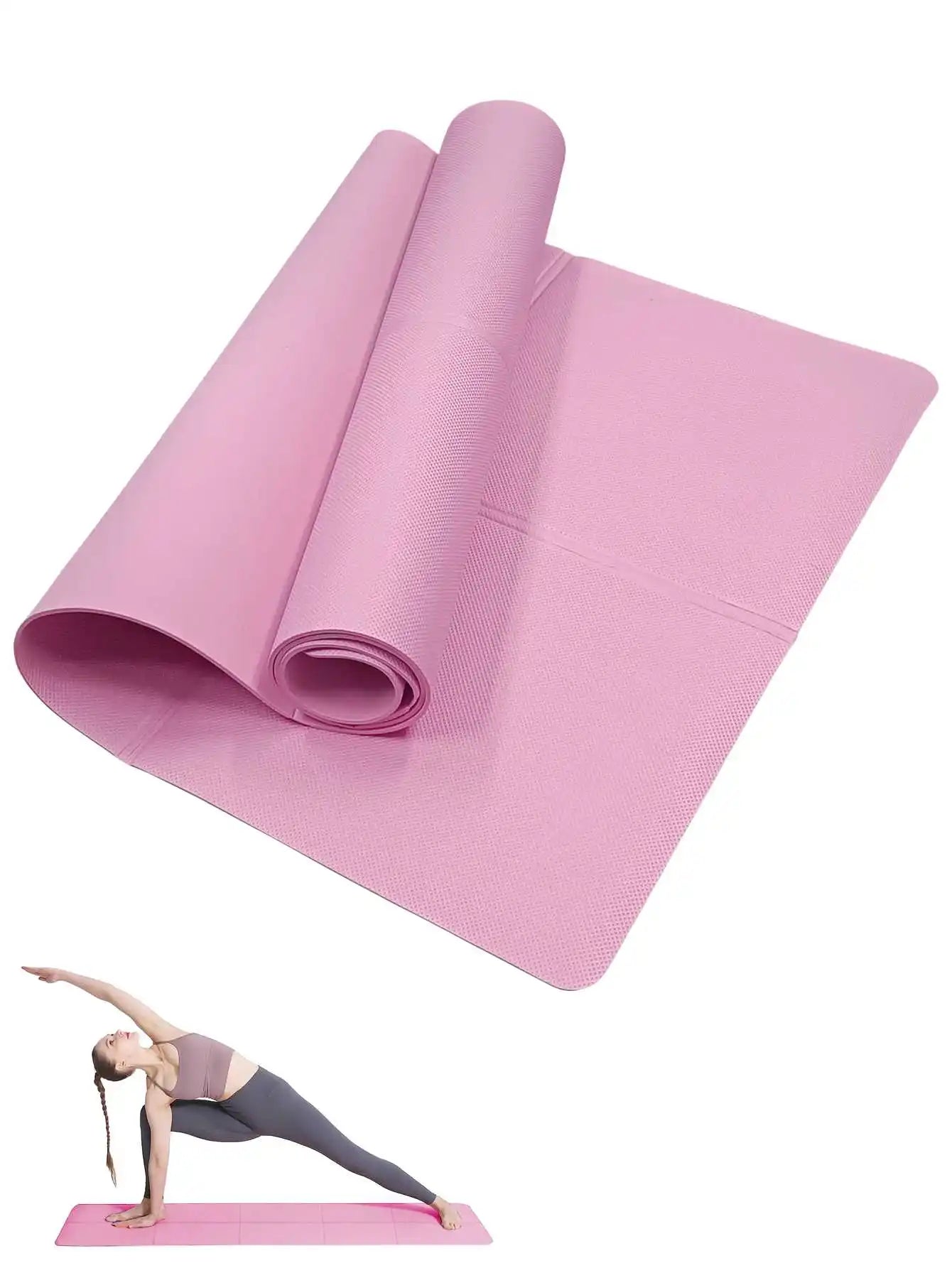 Tapis de fitness nettoyé à l'éponge, surface imperméable