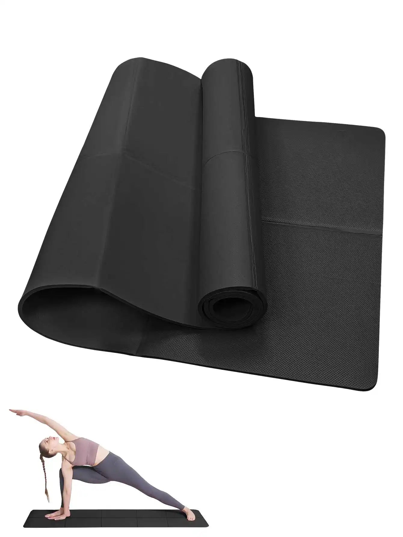Coloris disponibles du tapis de fitness alignés côte à côte